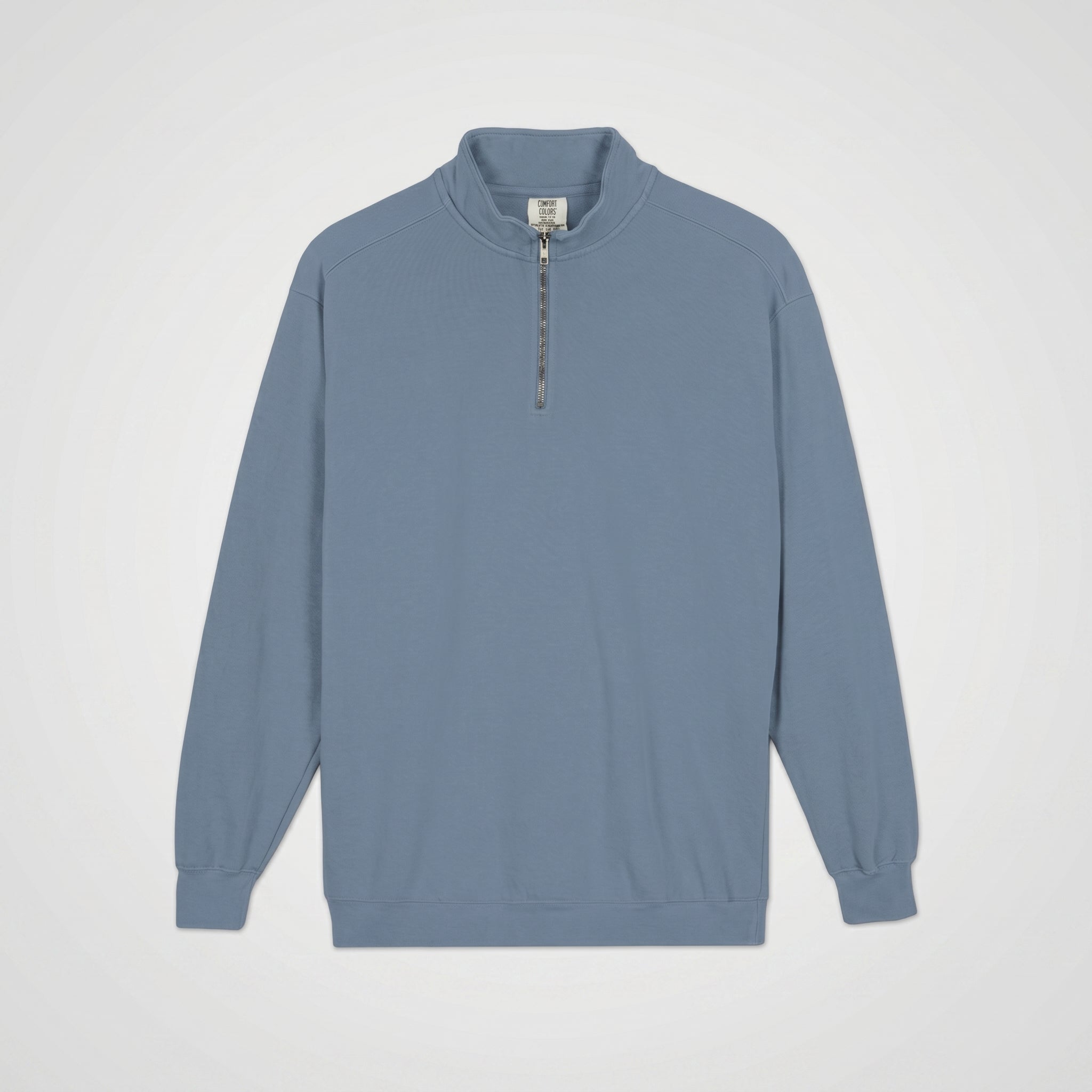 Heavyweight blue jeans weatshirt face