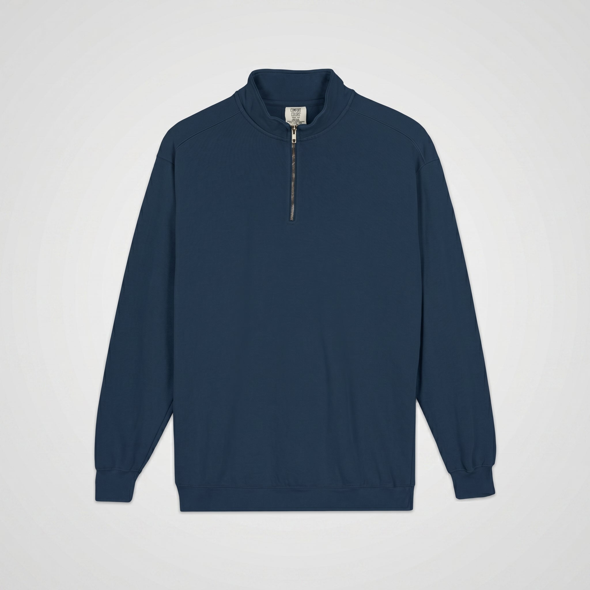 Heavyweight true navy weatshirt face